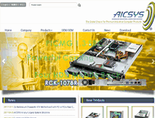 Tablet Screenshot of aicsys.com.tw